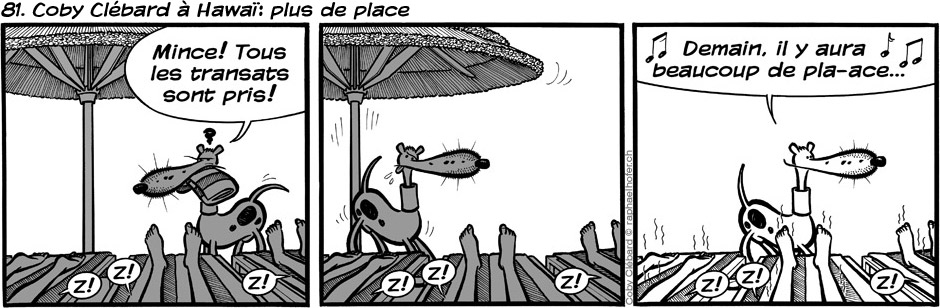 81. Coby Clébard à Hawaï: plus de place