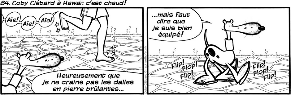 84. Coby Clébard à Hawaï: c'est chaud!
