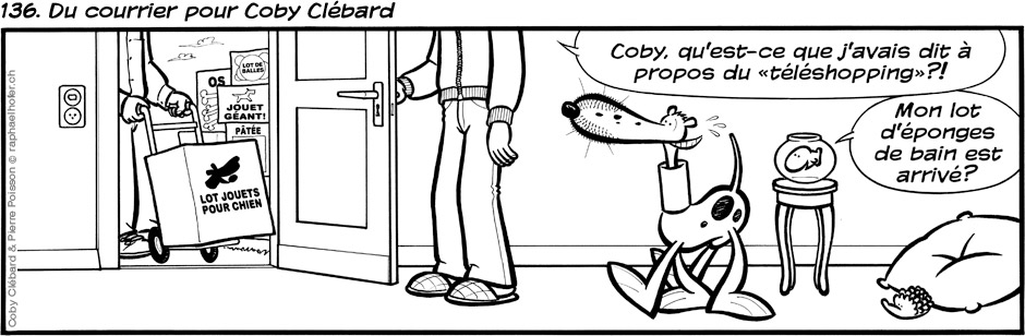 136. Du courrier pour Coby Clébard