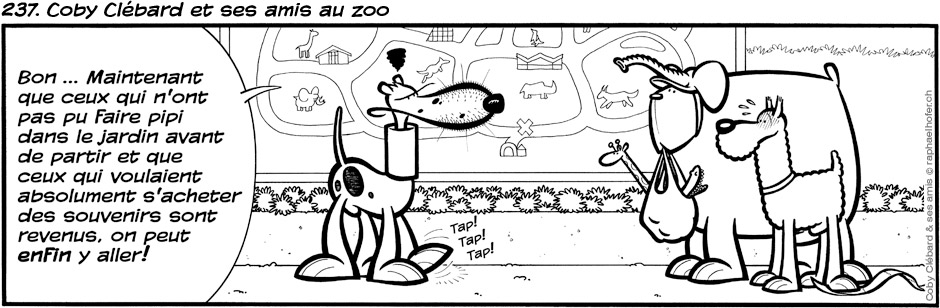 237. Coby Clébard et ses amis au zoo