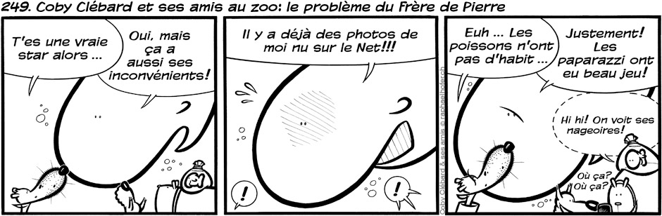 249. Coby Clébard et ses amis au zoo: le problème du frère de Pierre