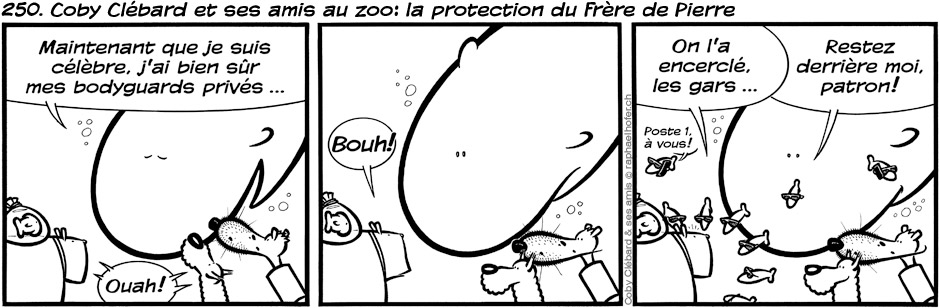 250. Coby Clébard et ses amis au zoo: la protection du frère de Pierre