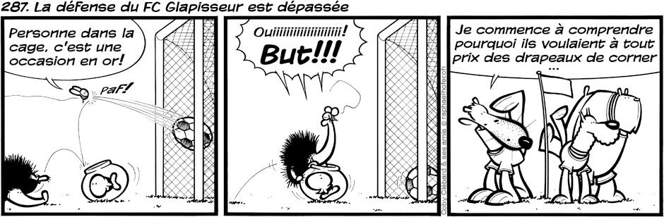 287. La défense du FC Glapisseur est dépassée