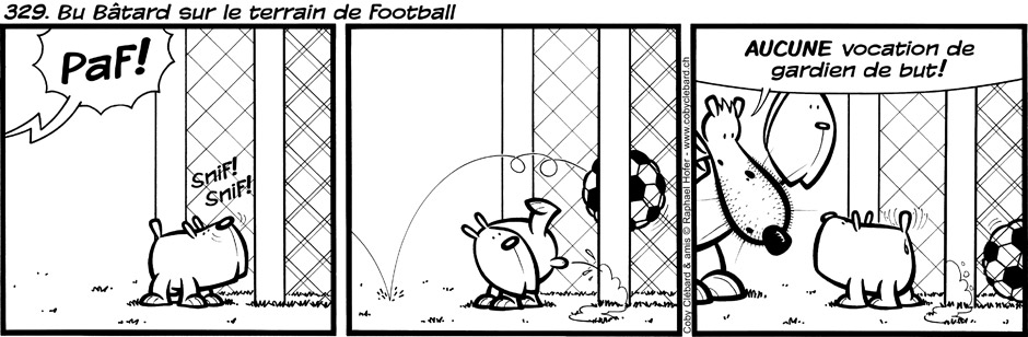 329. Bu Bâtard sur le terrain de football