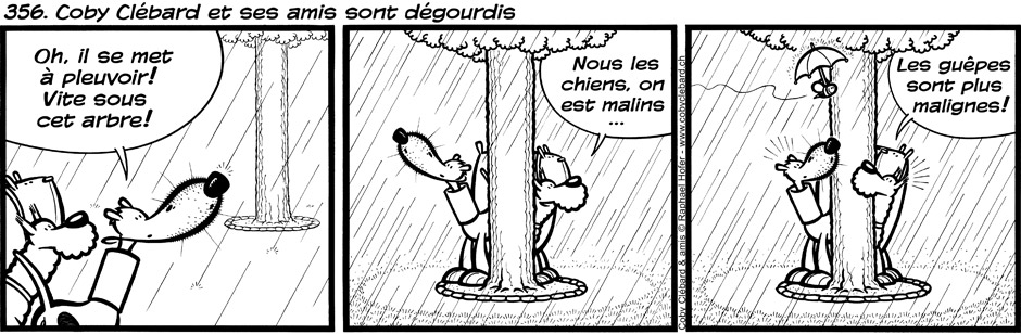 356. Coby Clébard et ses amis sont dégourdis