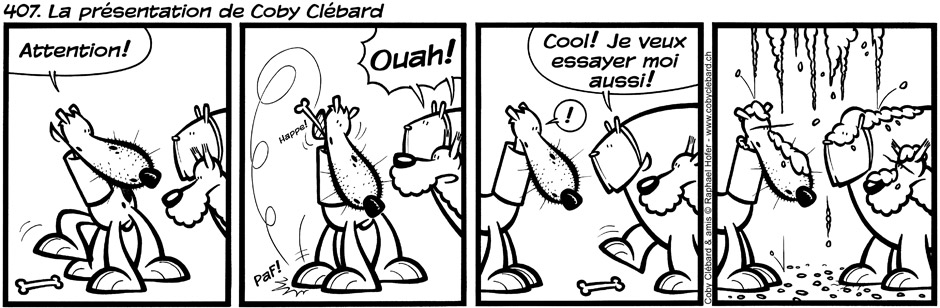 407. La présentation de Coby Clébard