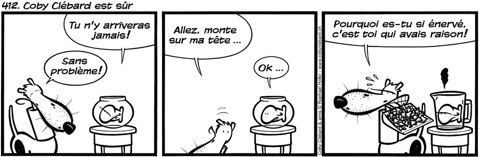 412. Coby Clébard est sûr