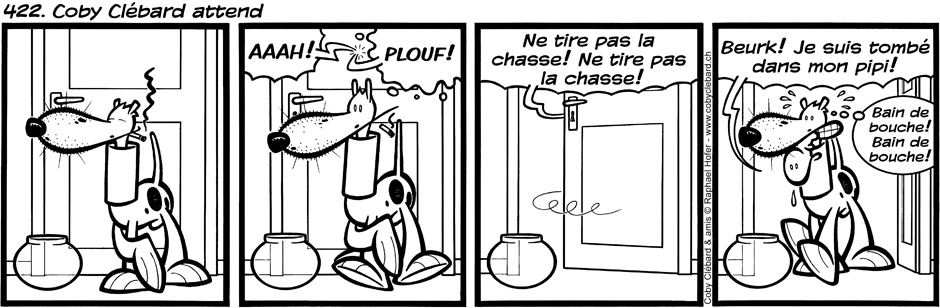 422. Coby Clébard attend
