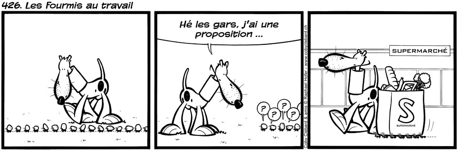 426. Les fourmis au travail
